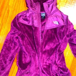 The North Face Fleece oso hooded zip Jacket